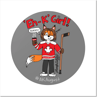 Eh-K Girl (Art by Adventures of Lollipop) Posters and Art